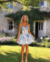 Load image into Gallery viewer, Florence Blue Dress