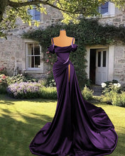 Load image into Gallery viewer, Mermaid Purple Prom Dress 2025
