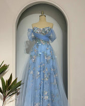 Load image into Gallery viewer, Blue Prom Dresses 2025
