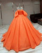 Load image into Gallery viewer, Orange Quince Dress
