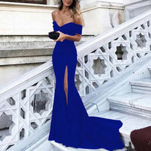 Load image into Gallery viewer, Royal Blue Mermaid Evening Dresses
