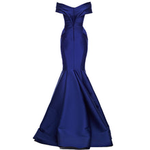 Load image into Gallery viewer, Mermaid Off The Shoulder V-neck Gown