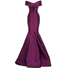 Load image into Gallery viewer, Mermaid Off The Shoulder V-neck Gown