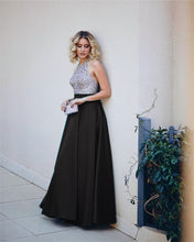 Load image into Gallery viewer, black-formal-dress