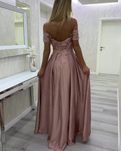 Load image into Gallery viewer, Elegant Formal Dress Off The Shoulder Evening Gowns