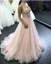 Load image into Gallery viewer, Light Pink Prom Dresses 2020