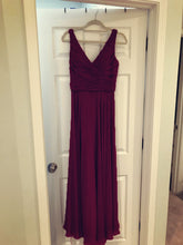 Load image into Gallery viewer, Burgundy-Bridesmaid-Gowns
