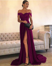 Load image into Gallery viewer, Grape Prom Dresses