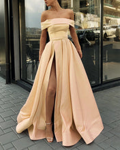 Load image into Gallery viewer, Champagne Prom Dresses 2019

