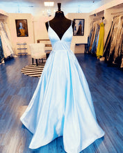 Load image into Gallery viewer, baby-blue-prom-dresses-ballgowns-party-dress