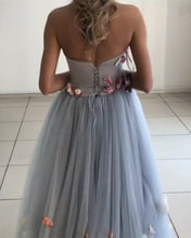 Load image into Gallery viewer, Bohemian-Wedding-Gowns-A-line-Sweetheart-Bride-Dress