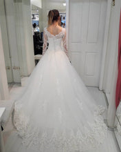 Load image into Gallery viewer, Long-Sleeves-Lace-Dresses