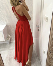 Load image into Gallery viewer, Open Back Prom Dresses Satin