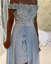 Load image into Gallery viewer, Elegant Prom Dresses Light Blue