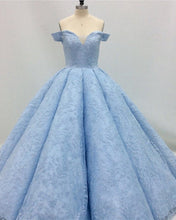 Load image into Gallery viewer, Light Blue Quinceanera Dresses