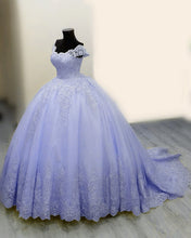 Load image into Gallery viewer, Lavender Quinceanera Dresses 2021