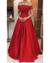 Load image into Gallery viewer, Red Prom Dresses 2020