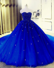 Load image into Gallery viewer, Royal Blue Quinceanera Dresses 2022