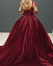 Load image into Gallery viewer, Winter Velvet Wedding Dresses
