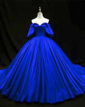 Load image into Gallery viewer, Royal Blue Wedding Dress 2021