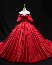 Load image into Gallery viewer, Red Wedding Dress 2021