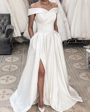 Load image into Gallery viewer, White Beach Wedding Dress