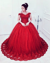 Load image into Gallery viewer, Quinceanera Dresses 2019 Red