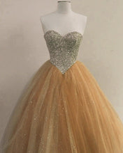 Load image into Gallery viewer, Champagne Ball Gown Quinceanera Dresses

