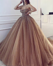 Load image into Gallery viewer, Nude Quinceanera Dresses