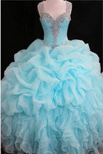 Load image into Gallery viewer, sky blue ballgown