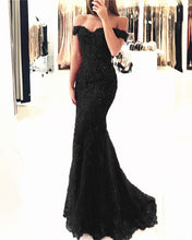 Load image into Gallery viewer, Black-Lace-Dresses