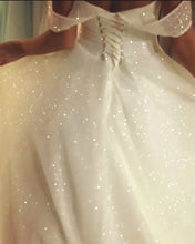 Load image into Gallery viewer, Bling Bling Wedding Dresses Sequin Off Shoulder