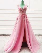 Load image into Gallery viewer, Blush Pink Prom Dresses 2020