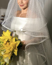 Load image into Gallery viewer, Satin Wedding Gown Off Shoulder