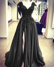 Load image into Gallery viewer, Black Evening Dress 2023