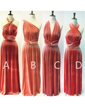 Load image into Gallery viewer, Convertible Velvet Bridesmaid Dresses