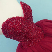 Load image into Gallery viewer, Crystal Beaded Sweetheart Ball Gowns Wedding Dresses