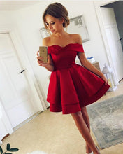 Load image into Gallery viewer, Red Homecoming Dresses 2020