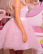 Load image into Gallery viewer, Draped Tulle Sleeveless Homecoming Dresses Short