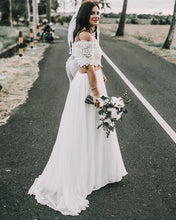 Load image into Gallery viewer, Beach Wedding Dresses 2019 Two Piece