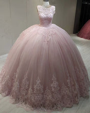 Load image into Gallery viewer, Quinceanera Dresses Blush Pink