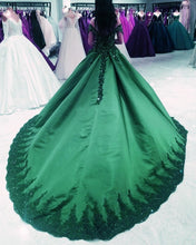 Load image into Gallery viewer, Sweep Train Ball Gown Dresses