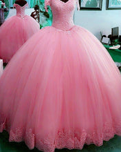 Load image into Gallery viewer, Pink Quinceanera Dresses 2021