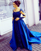 Load image into Gallery viewer, Royal Blue Mermaid Evening Dress