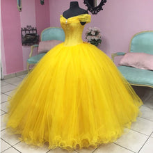 Load image into Gallery viewer, belle princess ball gowns
