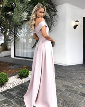 Load image into Gallery viewer, Nude Pink Bridesmaid Dresses