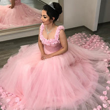 Load image into Gallery viewer, Blush-Pink-Quinceanera-Dresses