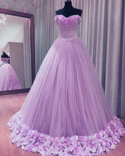 Load image into Gallery viewer, Flower Sweetheart Quinceanera Dresses Ball Gown