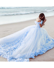 Load image into Gallery viewer, baby blue quinceañera dresses