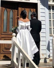 Load image into Gallery viewer, High Low Hem Wedding Dress